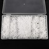 Boloest 1000pcs Tile Spacers 2mm 3mm 5mm Plastic Cross Shaped White view 8