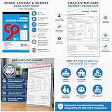 Cherry Printers Carbonless NCR School Accident Book A5 50 Sets 2 Pack view 8