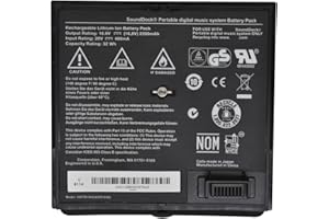 ANCBD 300769-003 (16.8V 32Wh /2200MAh) Replacement Battery for Bose Sounddock Portable Digital Music System SoundLink Air Series 300769-001 300769-002 300769-004 300770-001 4ICR19/66