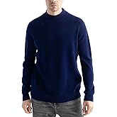 Chanyarn Men's 100% Merino Wool Sweater 2025 Fall Winter First-Line Ready to Wear Mock Neck Long Sleeve Seamless Knit Sweater