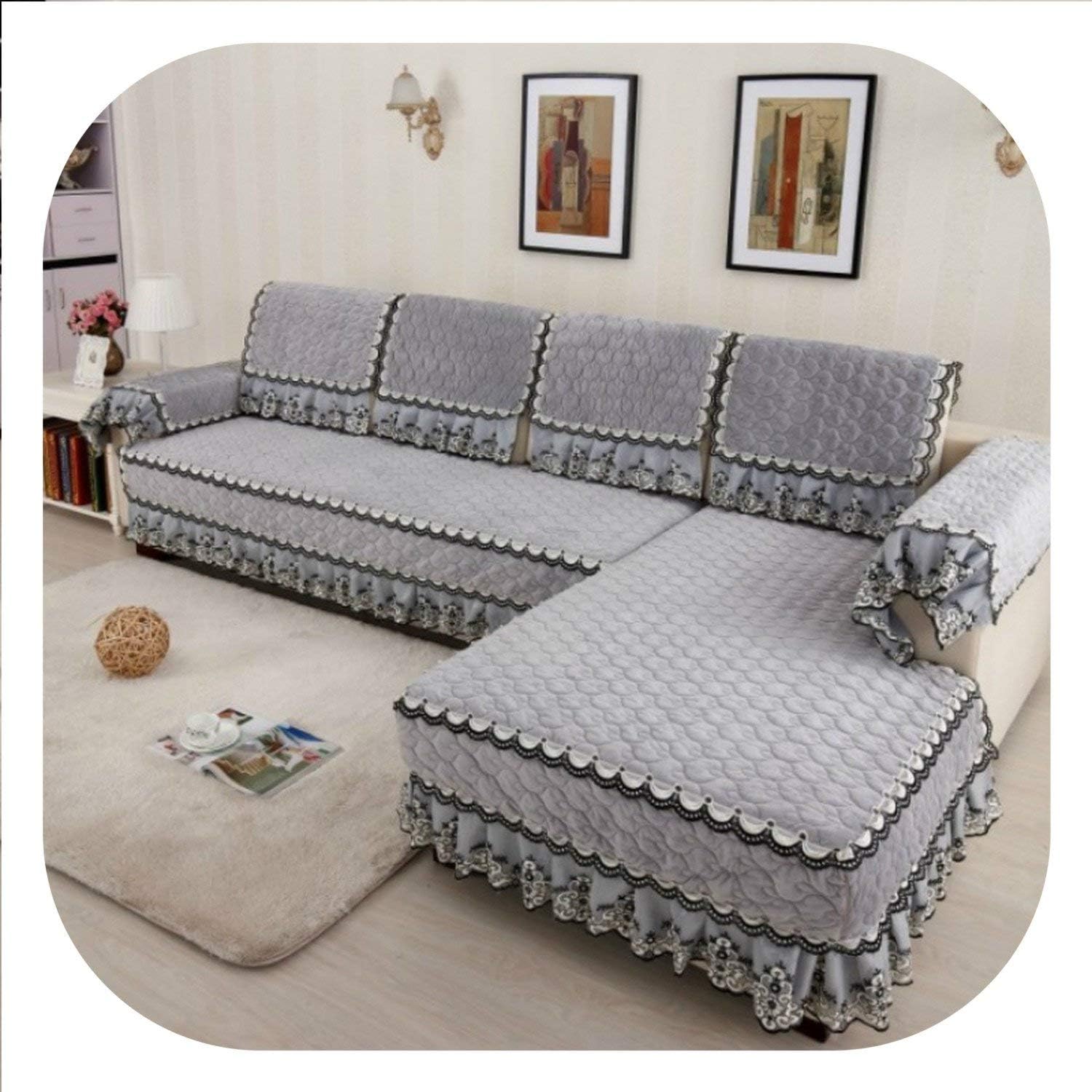 Amazon Com New Face Multi Size Simple Design Sofa Cover With 4