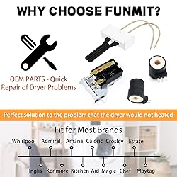 338906 Gas Dryer Flame Sensor Kit with 279311