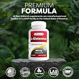 Best Naturals L-Glutamine 500 mg 250 Tablets 250 Count view 5