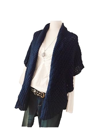 Damen Mode Lagenlook Femininer Strickcardigan Cardigan Mit Volants