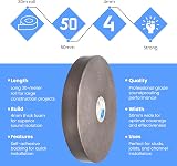 Blue Dolphin Acoustic Resilient Tape 4mm Thick 30m Stud Joist Isolation 50mm view 3