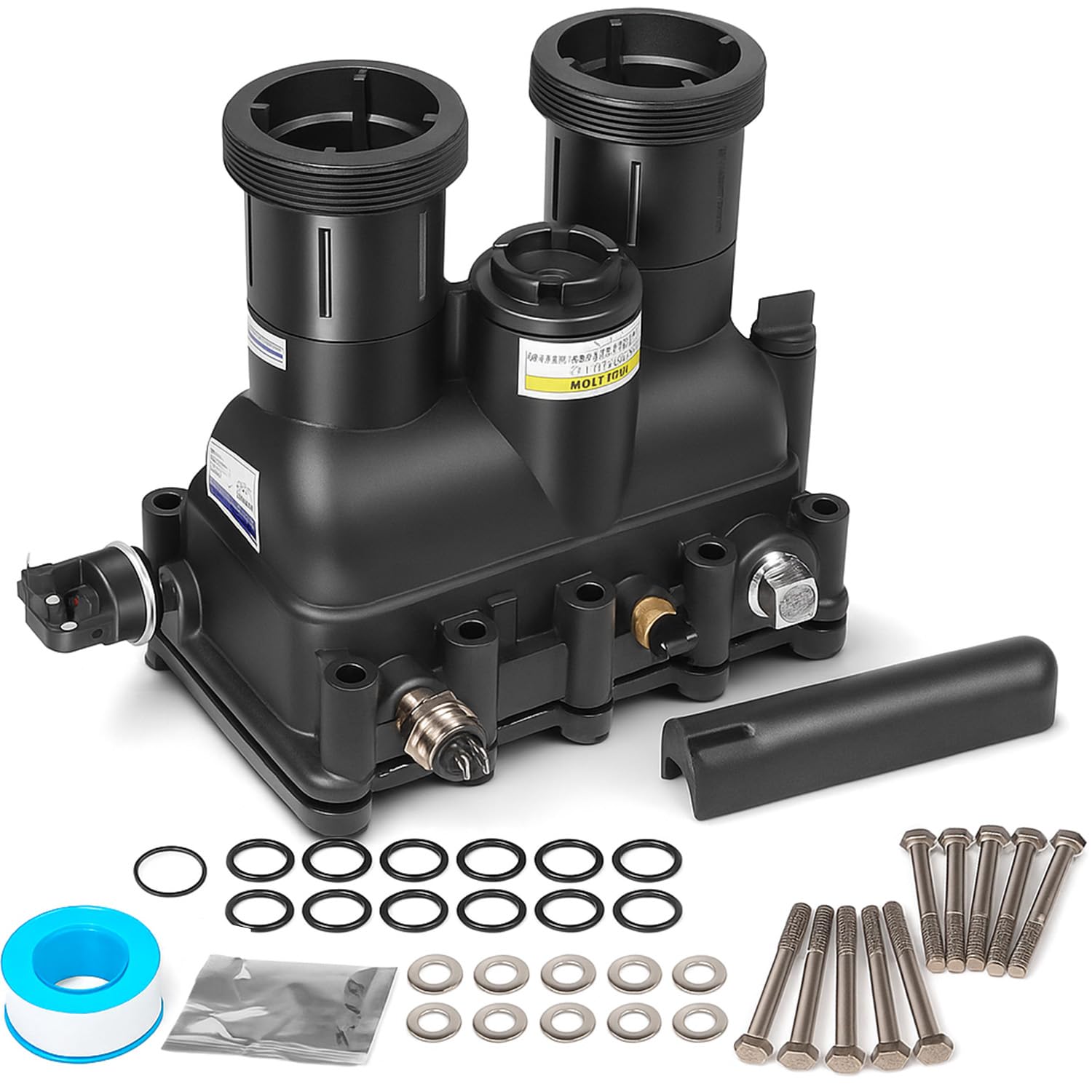 Photo 1 of sixcow 77707-0016 Manifold Replacement Kit Pool and Spa Heater