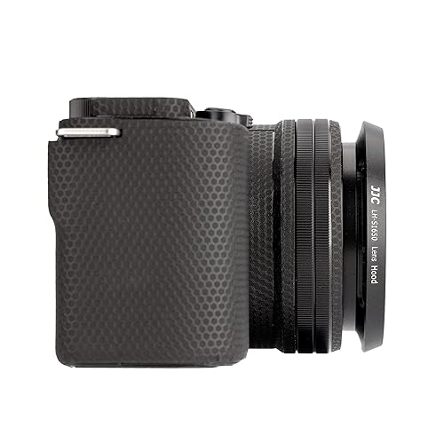 Petal Screw In Lens Hood For Sony FE 28-60mm F/4-5.6 Lens SEL2860 And Sony E PZ 16-50mm F/3.5-5.6 OSS Lens SELP1650 On Sony ZV-E1 ZV-E10 A7C A6400 A6300 A6100 A6000 With A - Foto 11