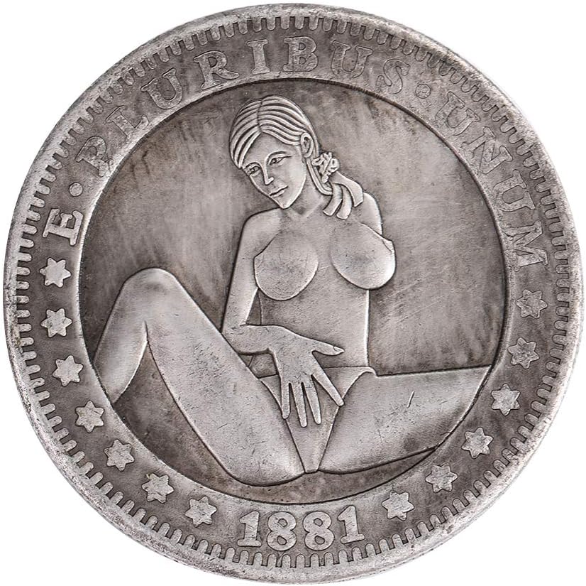 GooKit Morgan Coins Dollars Old Coin Collecting Hobo Nickel Coin Handmade Original Crafts Hobby Collection