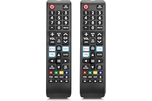 (Pack of 2) for Samsung Smart TV Remote Control Universal Replacement Compatible with Samsung Smart HDTV TVs BN59-01315J BN59