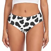 JHKKU Women's Underwear Classic Briefs Soft Breathable Bikini Hipster Panties