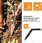 Fiskars Planting Stick 26cm Glass-Fibre Reinforced Plastic Black/Orange view 2