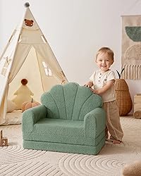 Blissful Diary Kids Couch, 2-in-1 Soft Toddler