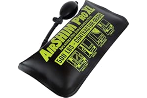 Calculated Industries 1194 Air Shim XL Inflatable Pry Bar and Leveling Tool; 500 LB Load Holding Rating; Contractor-Grade Alignment Pump Wedge