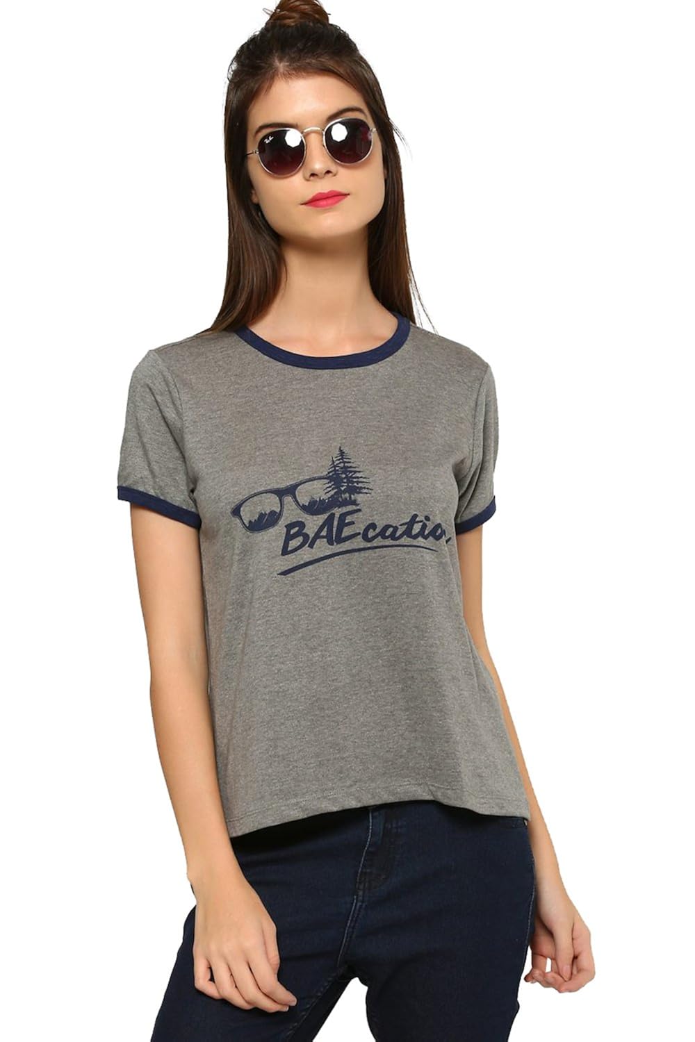 abof women's regular fit t-shirt