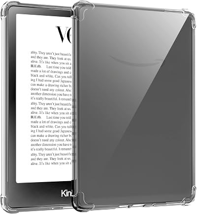 TQQ Clear Case for 6.8 inch Kindle Paperwhite 2021 & Signature Edition