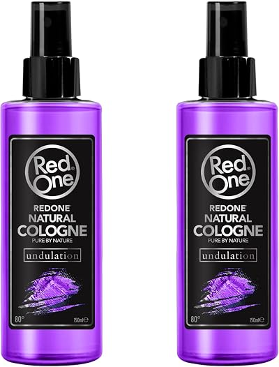 RedOne Undulation Barber Aftershave Cologne Spray Men 2x150ml 2 PCS Long Lasting