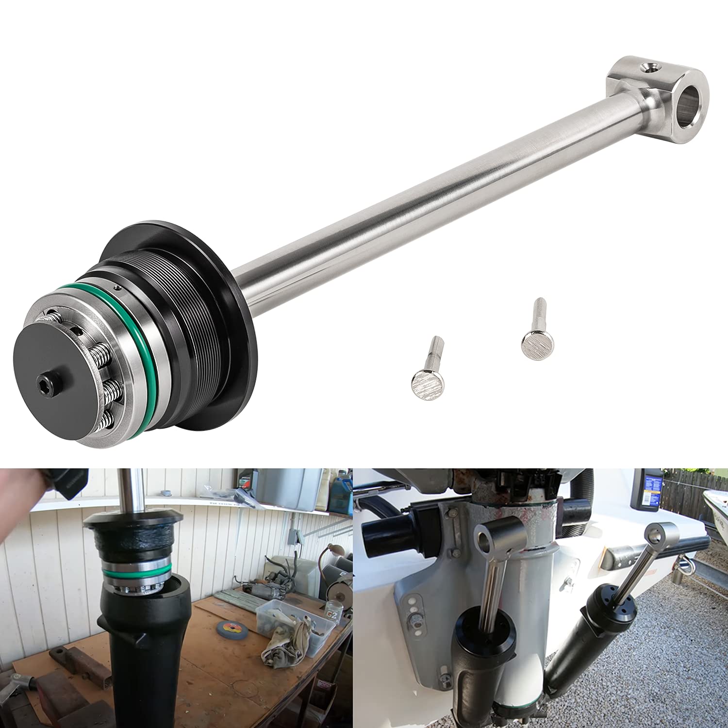 Photo 1 of Trim Rod Assy Kit Fit for Mercury Mariner Verado Engines 200-400HP Rpleace OEM 8M0118299 896157A01