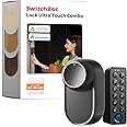 SwitchBot Smart Lock Ultra with Keypad Touch, Fingerprint Entry Door Lock, App Remote Control, Built-in WiFi Keypad Deadbolt,