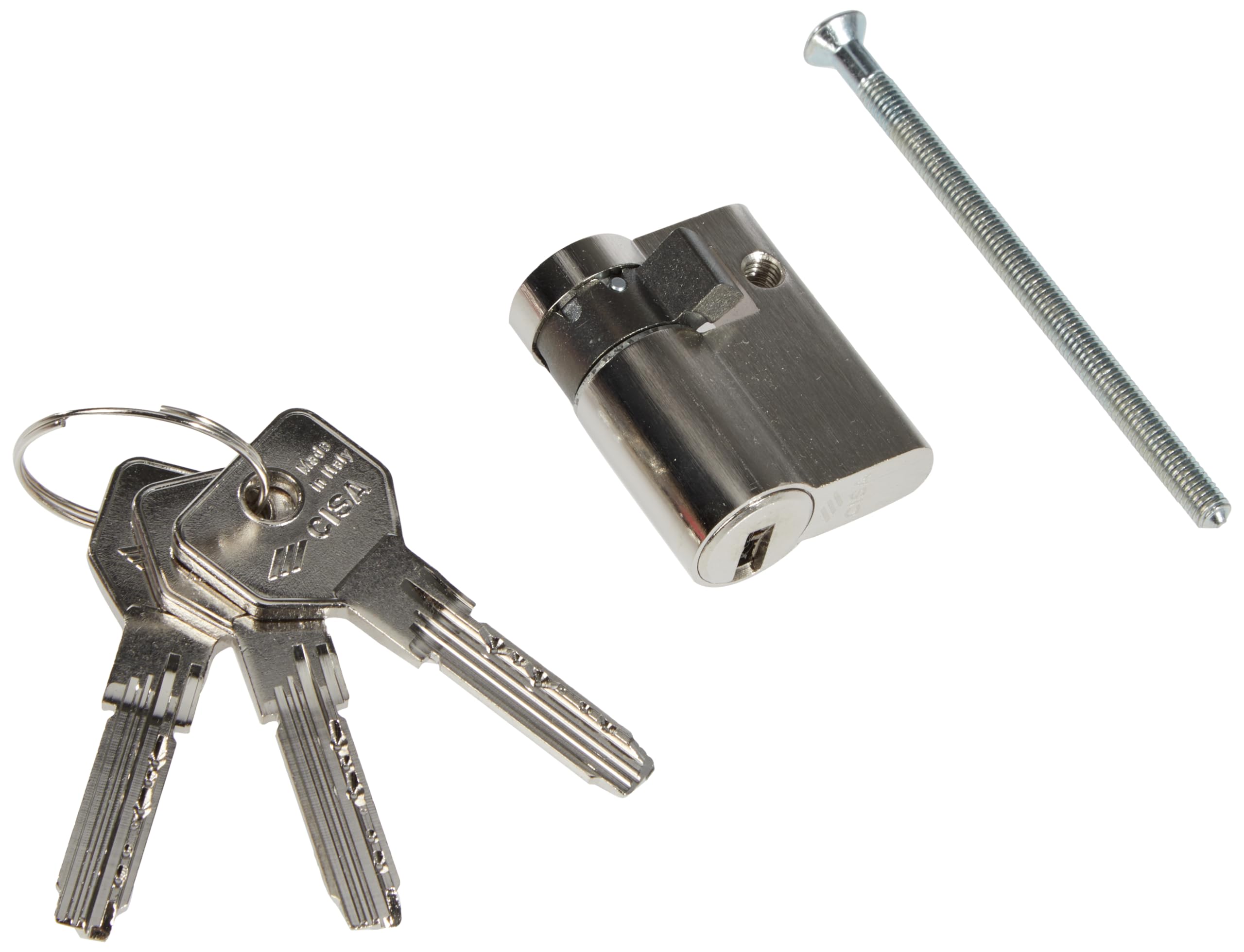 CISA 0E30402012 ASIX European Cylinder, Nickel Plated, 30/10 mm — image 1
