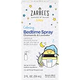 Zarbee's Baby Calming Bedtime Spray, Chamomile &amp; Lavender, 2 fl oz | For Babies Ages 0+ Months, Calming Bedtime Spray, Helps Infant Nighttime Routine
