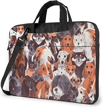 Bolso Bandolera para Perros, Funda para Laptop con Correa de ...