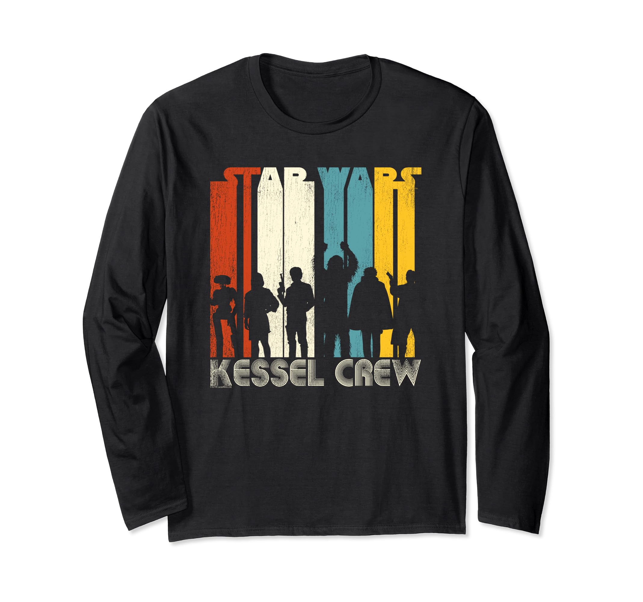 Star Wars Han Solo Movie Kessel Crew Groovy Long Sleeve T-Shirt