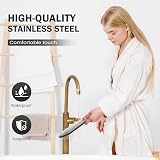 BEZOX Heavy Duty Stainless Steel Foot File, Double Side Pedicure Tool view 5