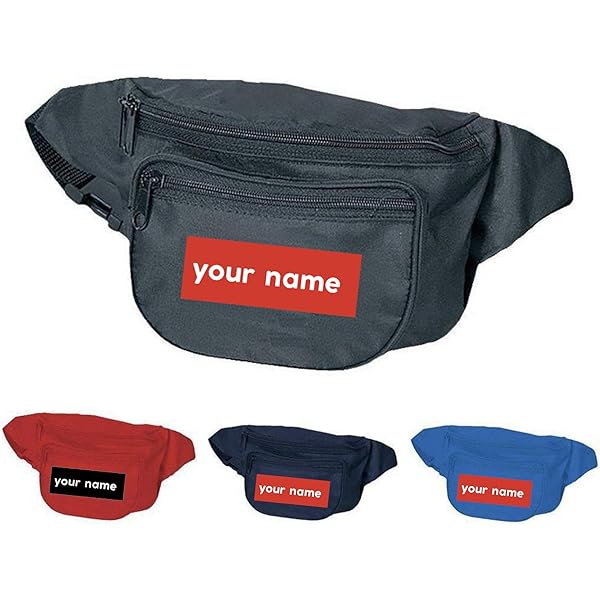 Custom fanny packs amazon Clearance