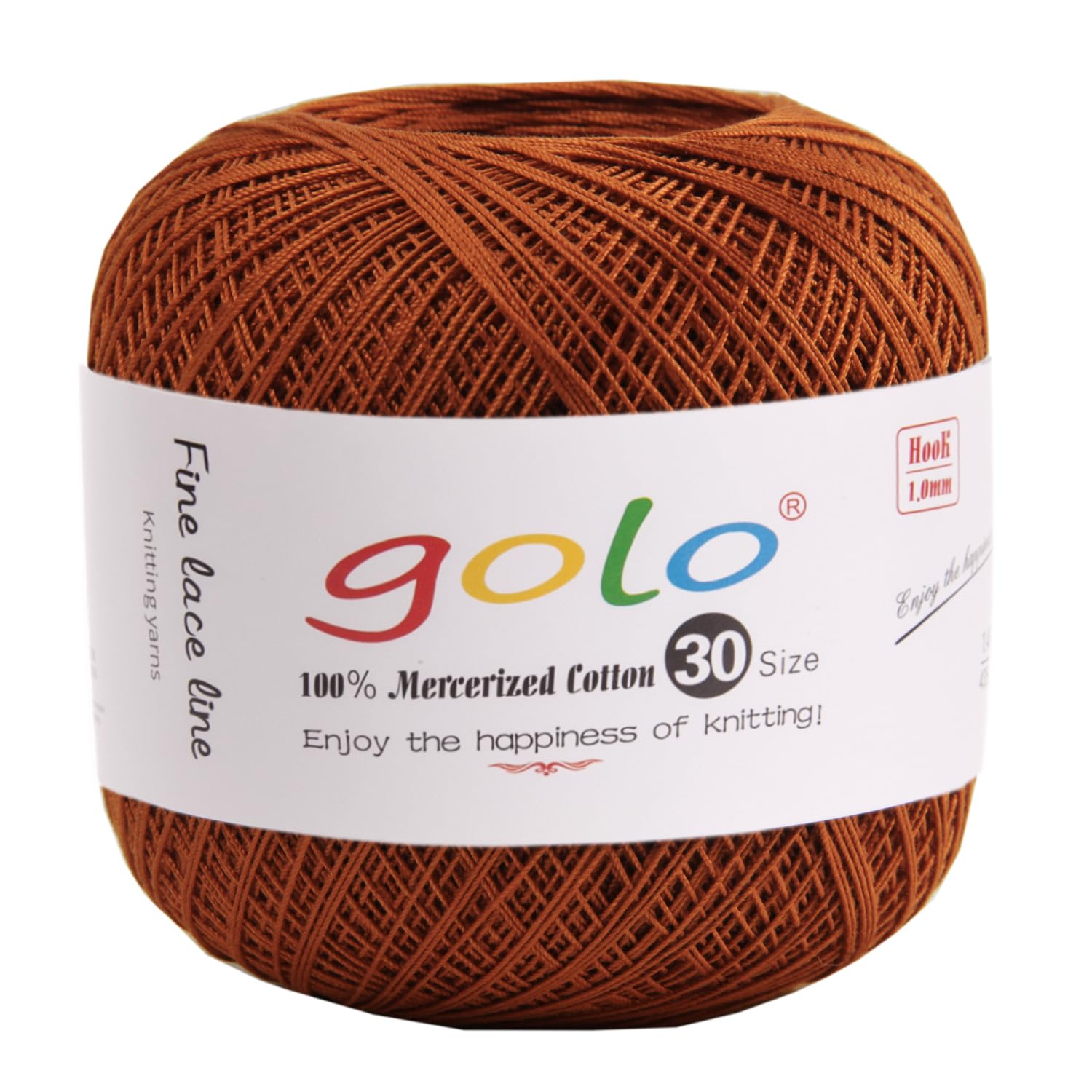 golo Crochet Thread Size 30 Yarn for Hand Knitting Cotton Crochet Yarn — image 1