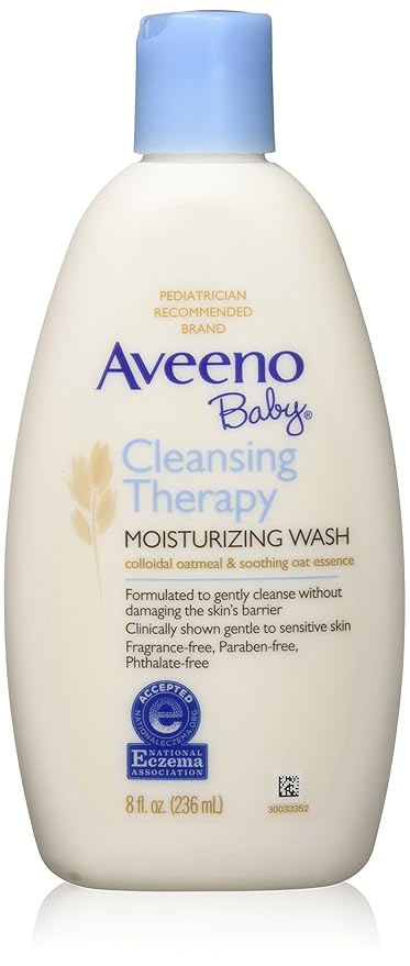 aveeno baby cleansing therapy moisturizing wash