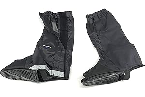 Nelson-Rigg Unisex Waterproof Rain Boot Cover (Black, Medium)