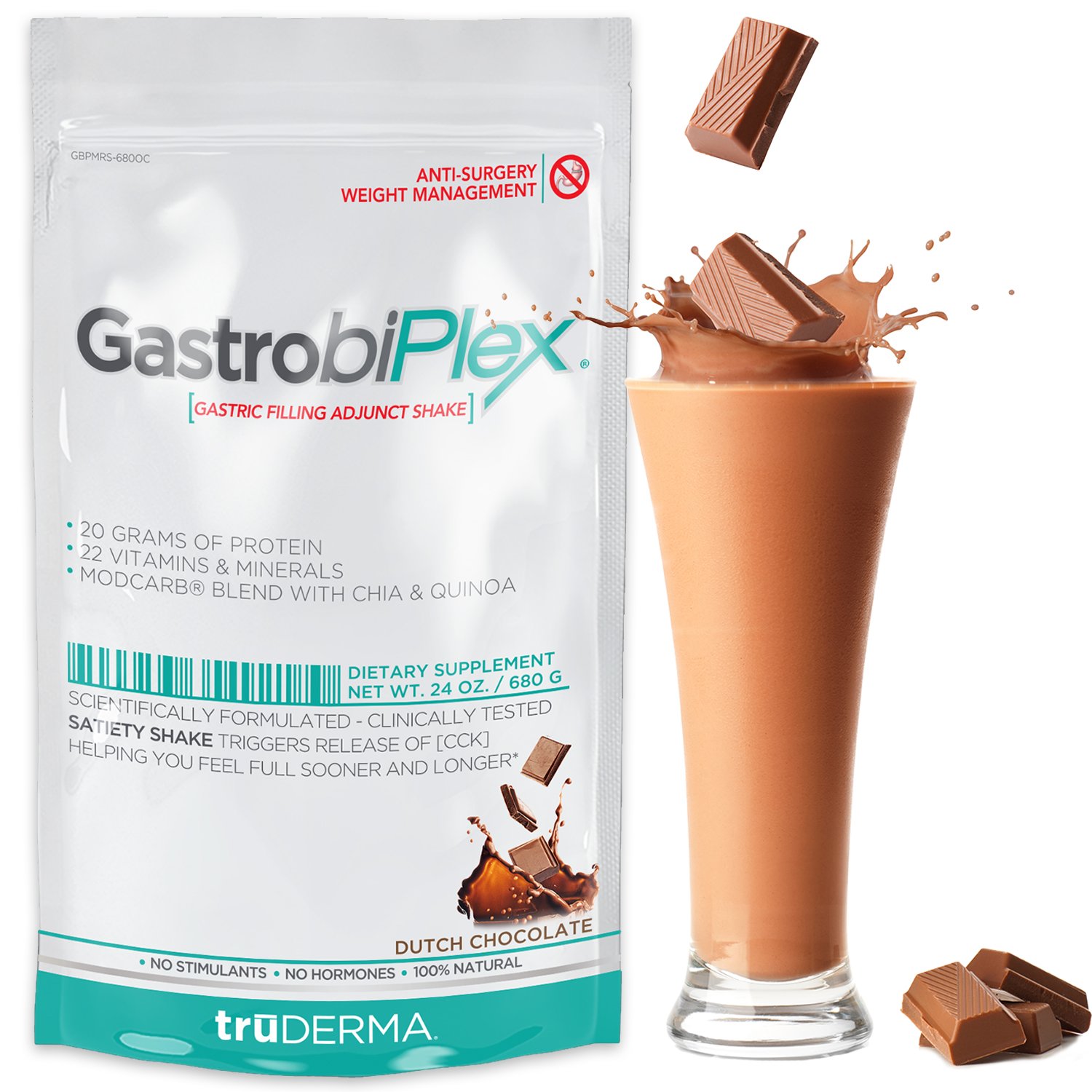 GastrobiPlex Weight Loss Meal Replacement Shake Feel Full Now Protein