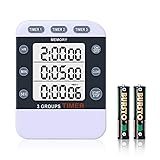 HomeMall Digital Dual Kitchen Timer, Cooking