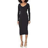 GUESS Women's Essential Long Sleeve Adele Sweater Dress