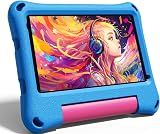 VASOUN Kids Tablet 7 inch Android 13 32GB Parental Control Blue view 1