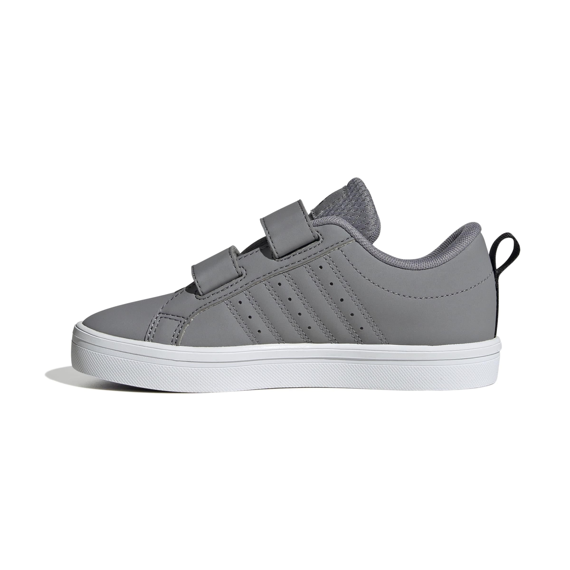 Adidas Unisex Kinder VS Pace 2.0 Hook and Loop Shoes Kids, Grey Three/core Black/Cloud White, 35 EU