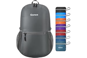 Gonex Ultra Lightweight Packable Backpack 20L Daypack Handy Foldable Camping Outdoor Travel Cycling Backpacking