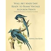 Wall Art Made Easy: Ready to Frame Vintage Audubon Prints: 30 Beautiful Illustrations to Transform Your Home