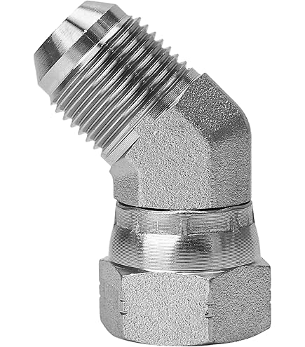 Adaptador Codo 45º Rosca Jic Macho 1/2" X O-Ring Macho 1/2 - Foto 9