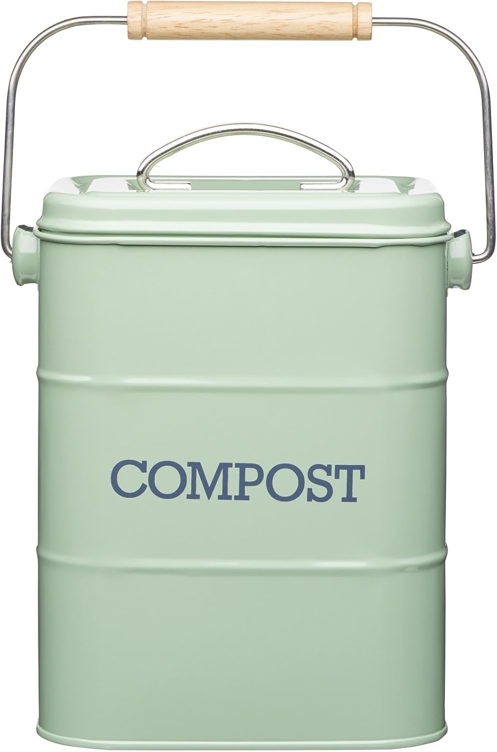 Kitchen Craft Living Nostalgia Metal Kitchen Compost Bin in English