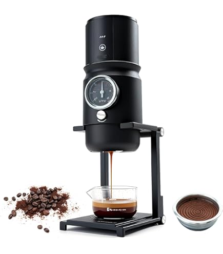 STARSEEKER Super58 ポータブル電気エスプレッソマシン Super58 Portable Electric Espresso Machine,for Travel,Camping,Car