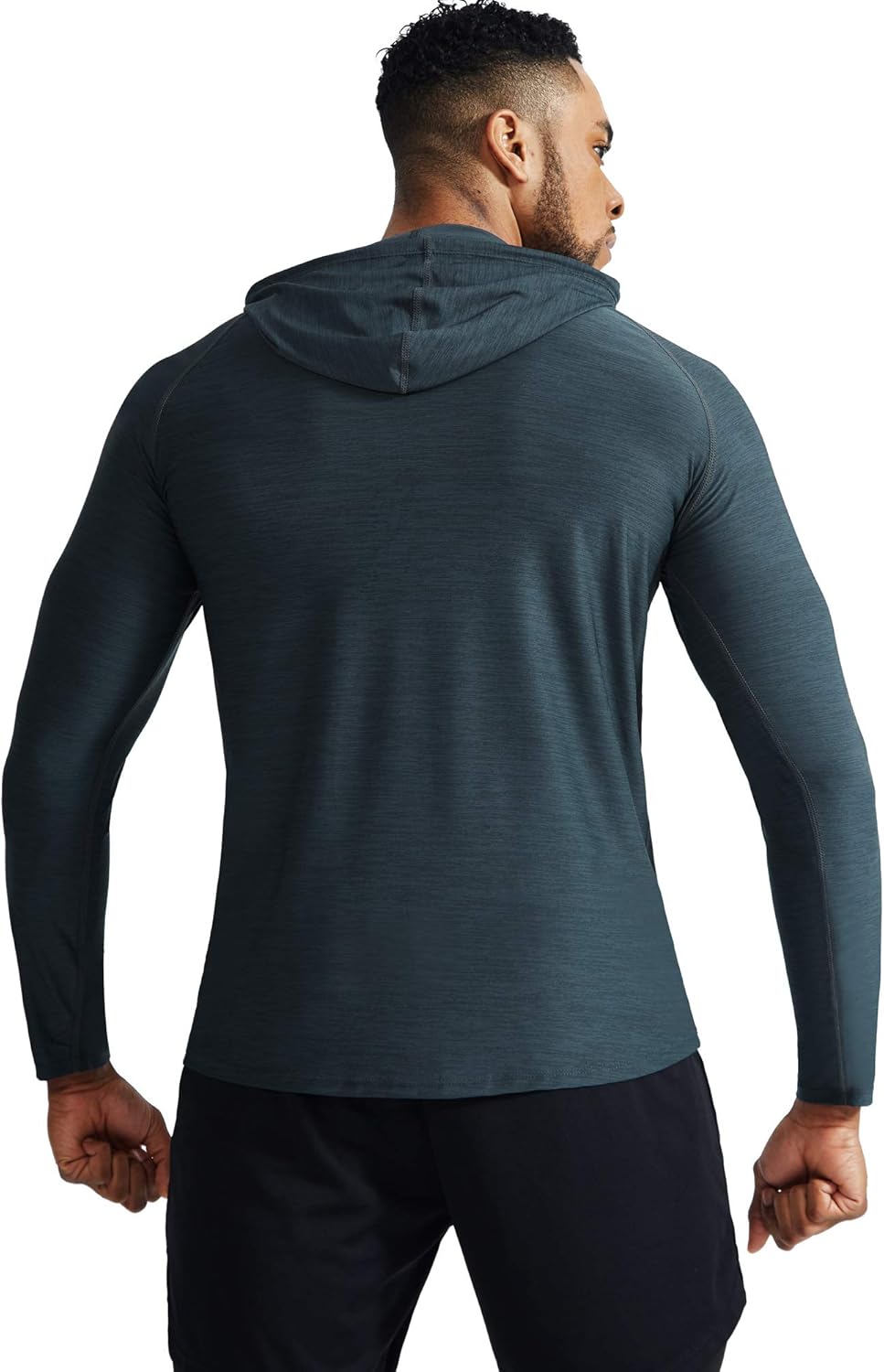 Neleus Men's Dry Fit Athletic Workout Running Shirts Long Sleeve: Clothing