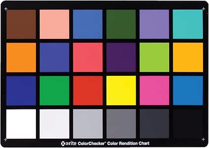 X-Rite MSCCC - Carta de calibración fotográfica de Color 