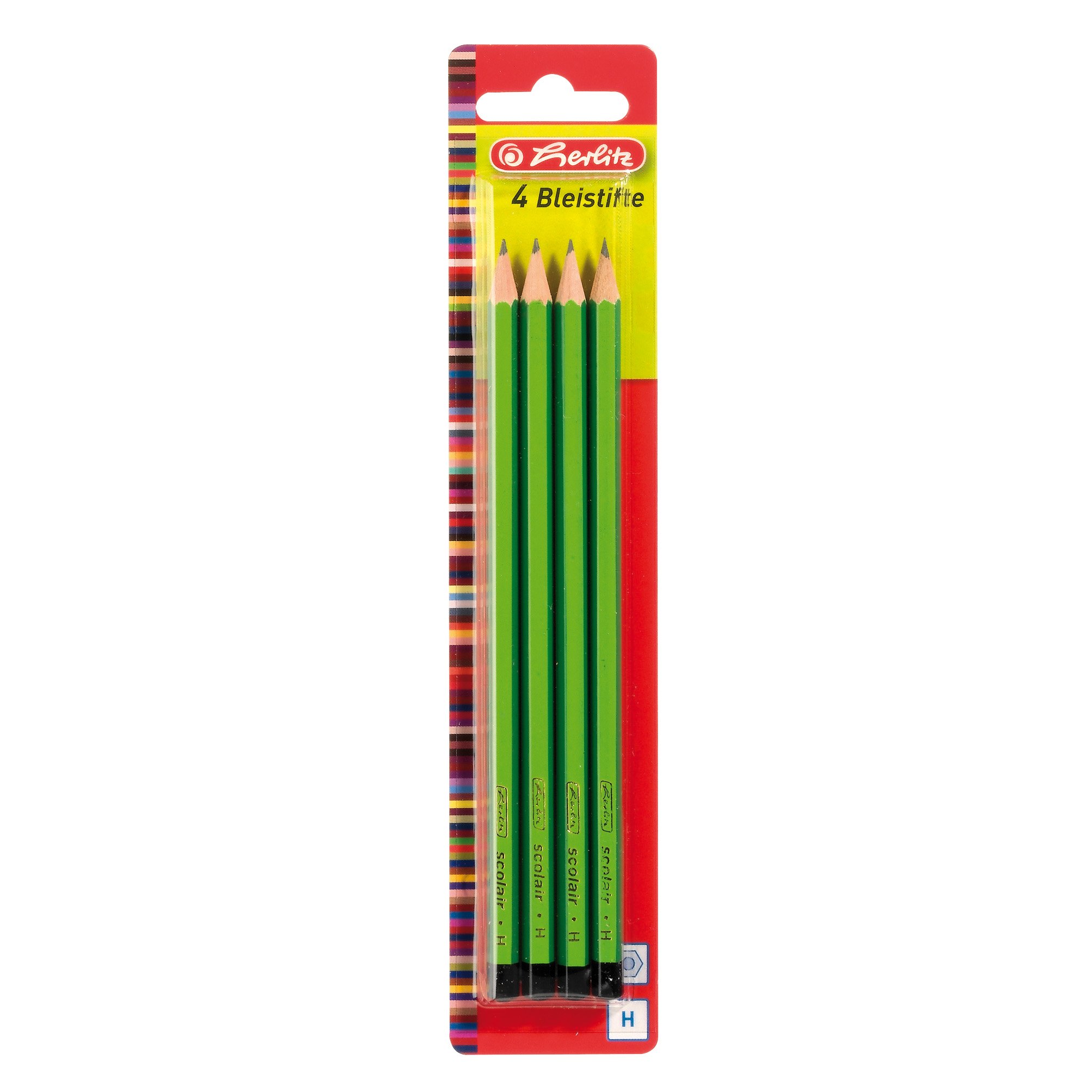 Herlitz Bleistifte Scolair H Inh.4/8670036