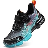 JMFCHI Kids Sneakers Boys Girls Tennis Running Shoes Outdoor Hiking Sneaker for Boys Athletic Breathable