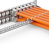 deleyCON 48 Port Patch Panel Modular RJ45 Keystone 1U 19" Rack CAT5e CAT6 CAT7 view 4
