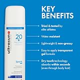 Ultrasun Sports Gel SPF20 200ml Sun Protection Gel Lotion view 2
