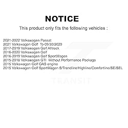 SIM Front Rear Semi-Metallic Brake Pads Kit