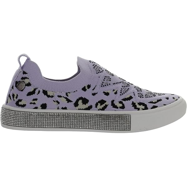Bernie Mev Women's Iris Slip-On Fashion Sneakers - Breathable Mesh, Memory Foam, Sparkle Side Sole