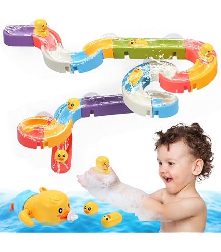 Jouets de Bain Jouet de Baignoire pour Tout-Petits Enfants 2 3 4 Ans, Jouets de Bain pour Bébé, Jouets d'Eau de Douche Cadeaux d'Anniversaire pour Garçons et Filles Jouets de Bain Jouet de Baignoire pour Tout-Petits Enfants 2 3 4 Ans, Jouets de Bain pour Bébé, Jouets d'Eau de Douche Cadeaux d'Anniversaire pour Garçons et Filles
